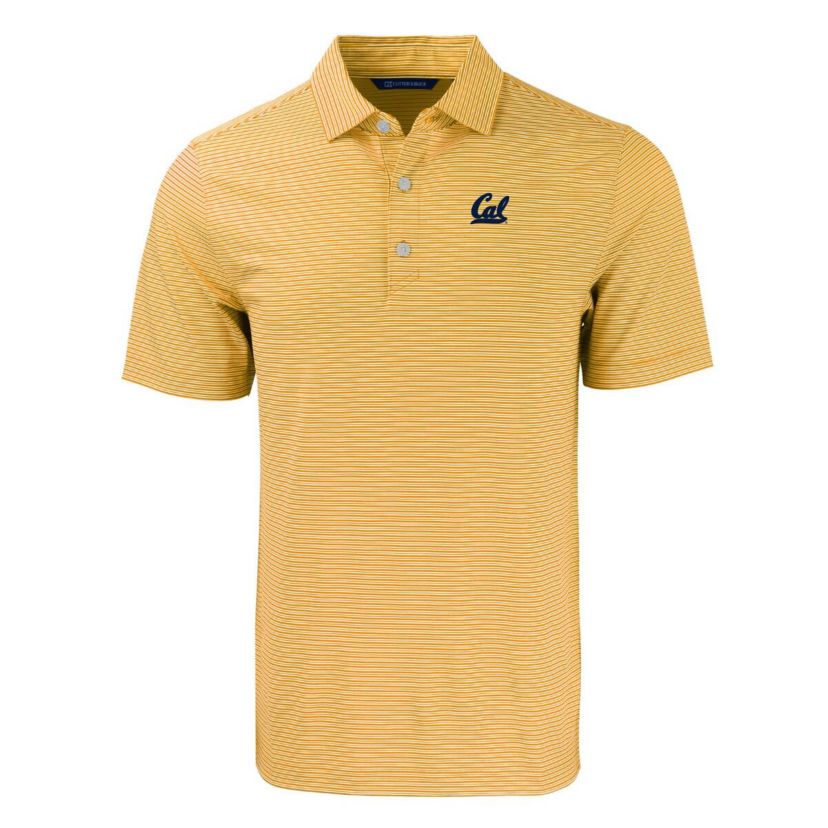 California Golden Bears NCAA Cal Bears Forge Eco Double Stripe Stretch Recycled Polo