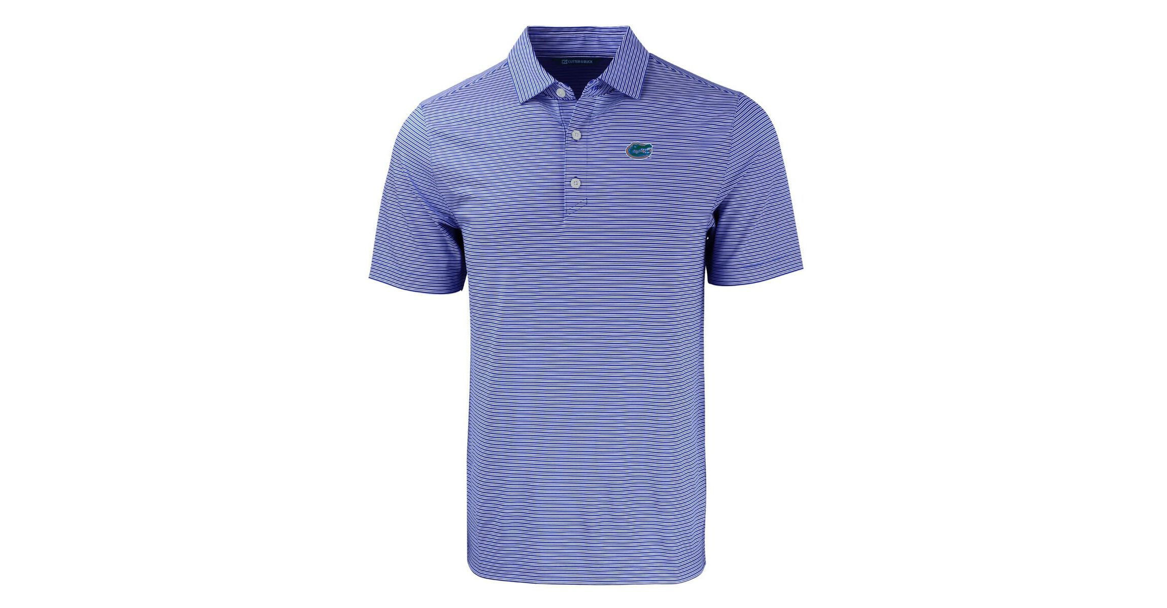 NCAA Florida Gators Forge Eco Double Stripe Stretch Recycled Polo