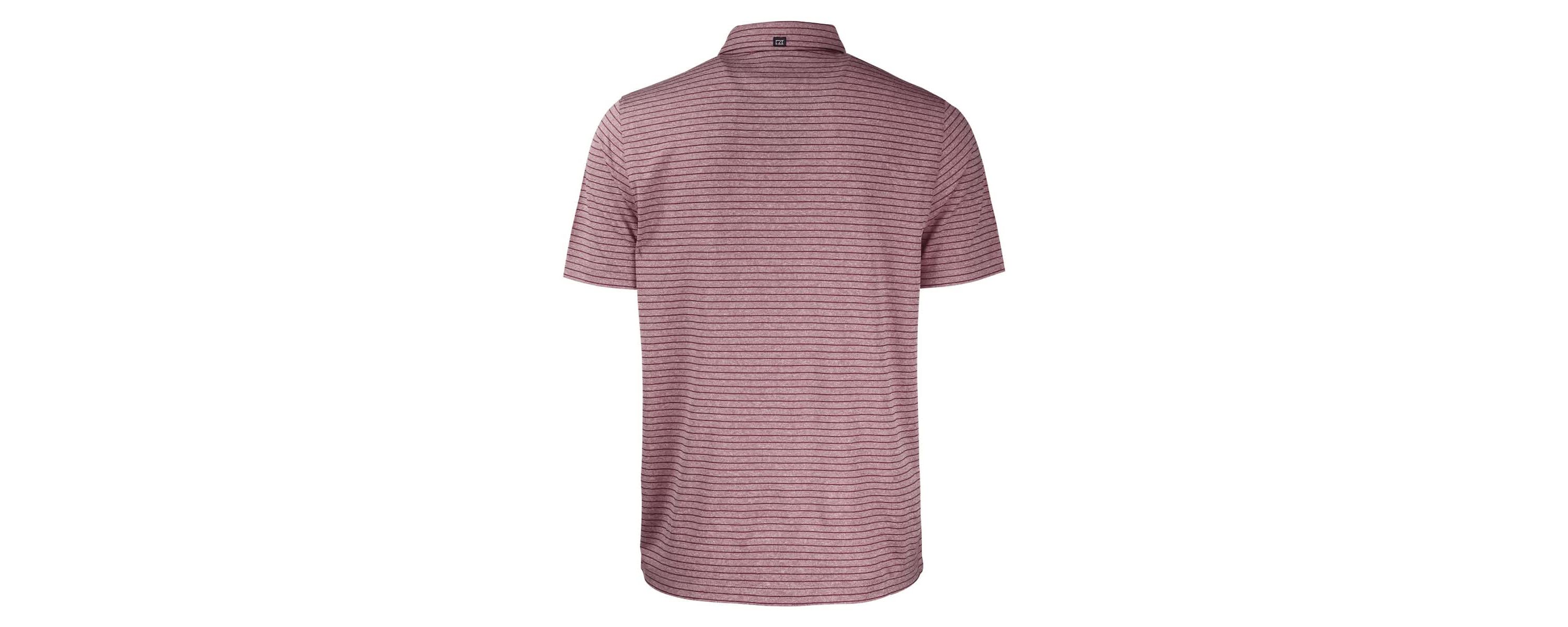 Boston College Eagles NCAA Boston NCAA Eagles Forge Eco Stripe Stretch Recycled Polo
