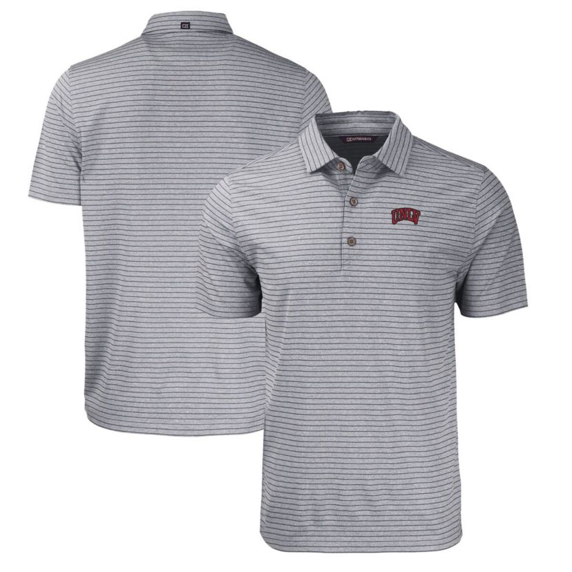 NCAA UNLV Rebels Forge Eco ed Stripe Stretch Recycled Polo