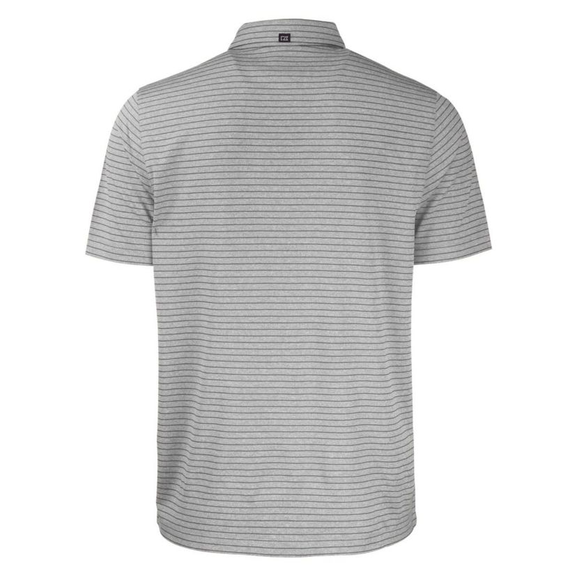 NCAA Utah Utes Forge Eco ed Stripe Stretch Recycled Polo