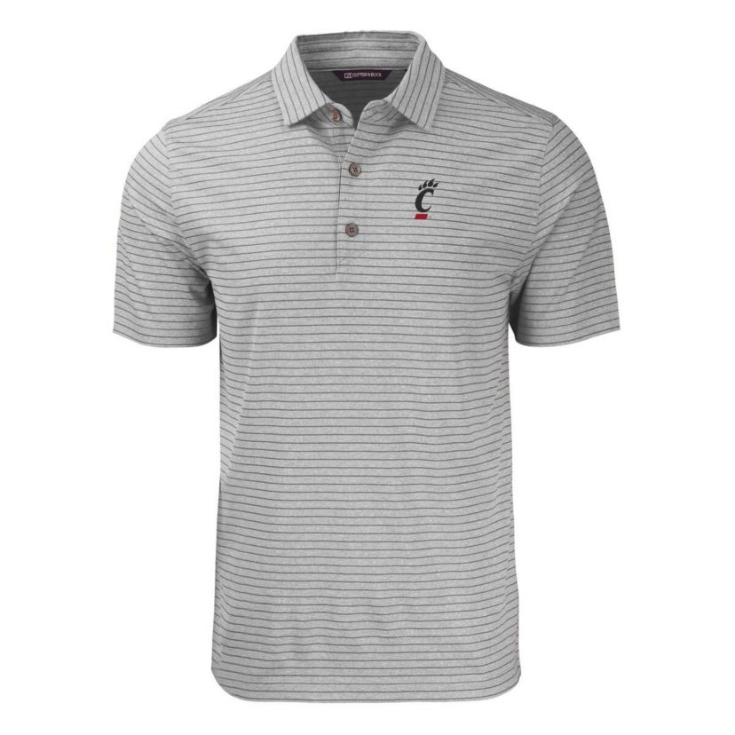 NCAA Cincinnati Bearcats Forge Eco ed Stripe Stretch Recycled Polo