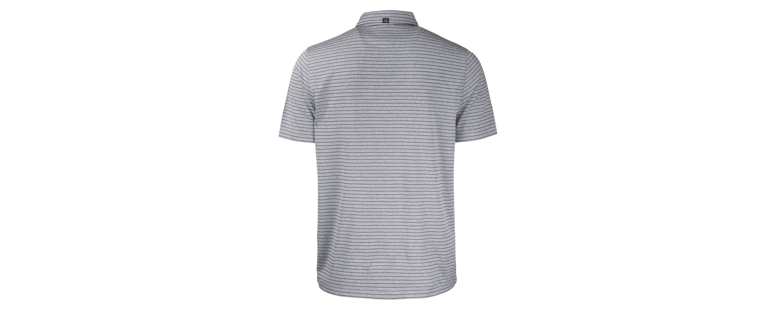 NCAA Ohio State Buckeyes Forge Eco ed Stripe Stretch Recycled Polo