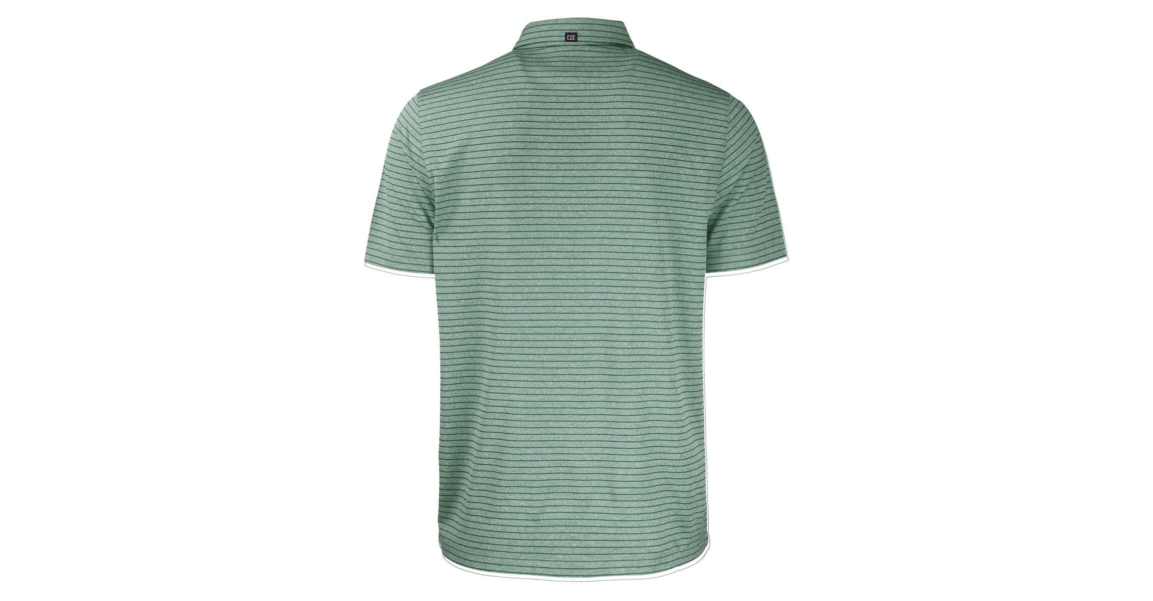 NCAA Oregon Ducks Forge Eco ed Stripe Stretch Recycled Polo