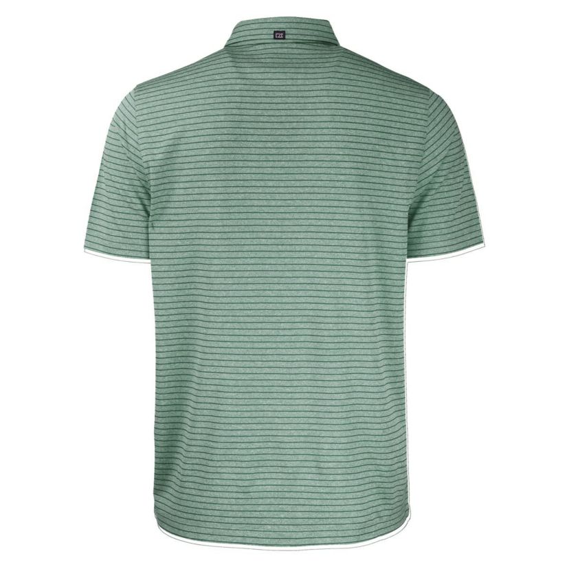 NCAA Oregon Ducks Forge Eco ed Stripe Stretch Recycled Polo