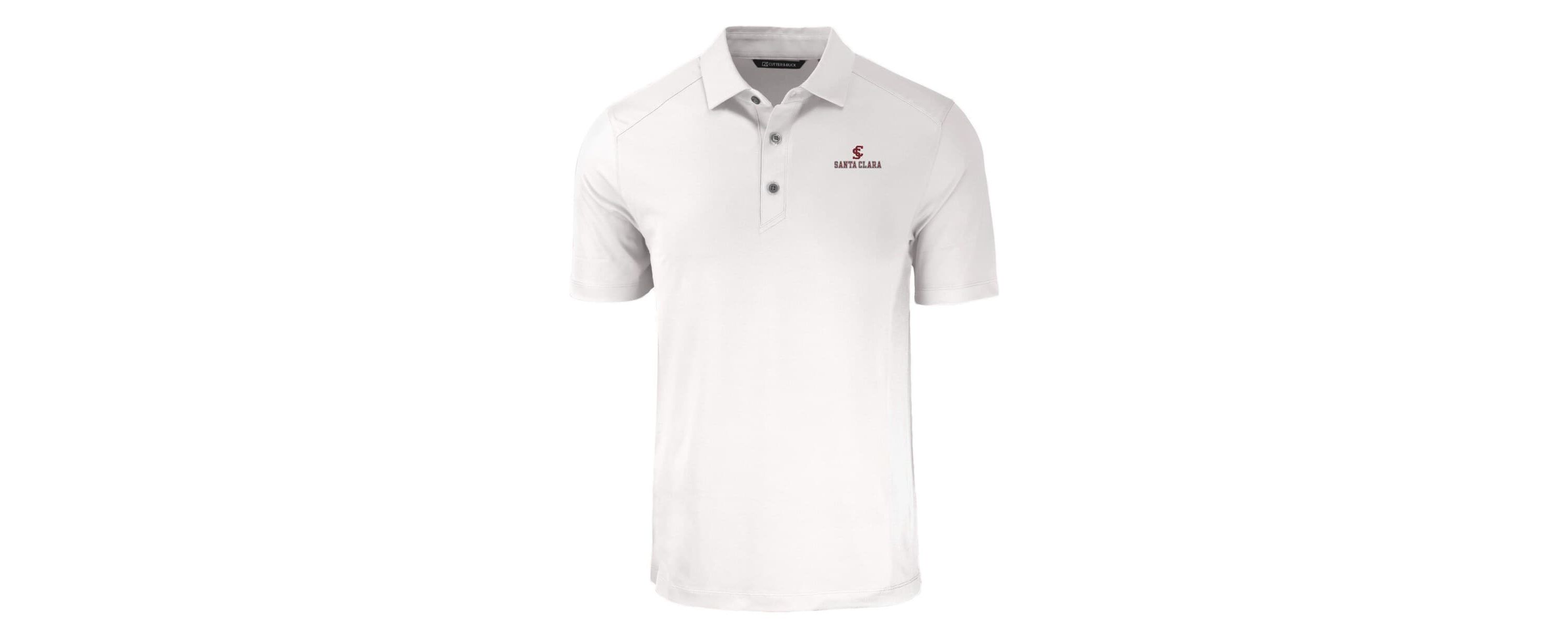 NCAA Santa Clara Broncos Forge Eco Stretch Recycled Polo