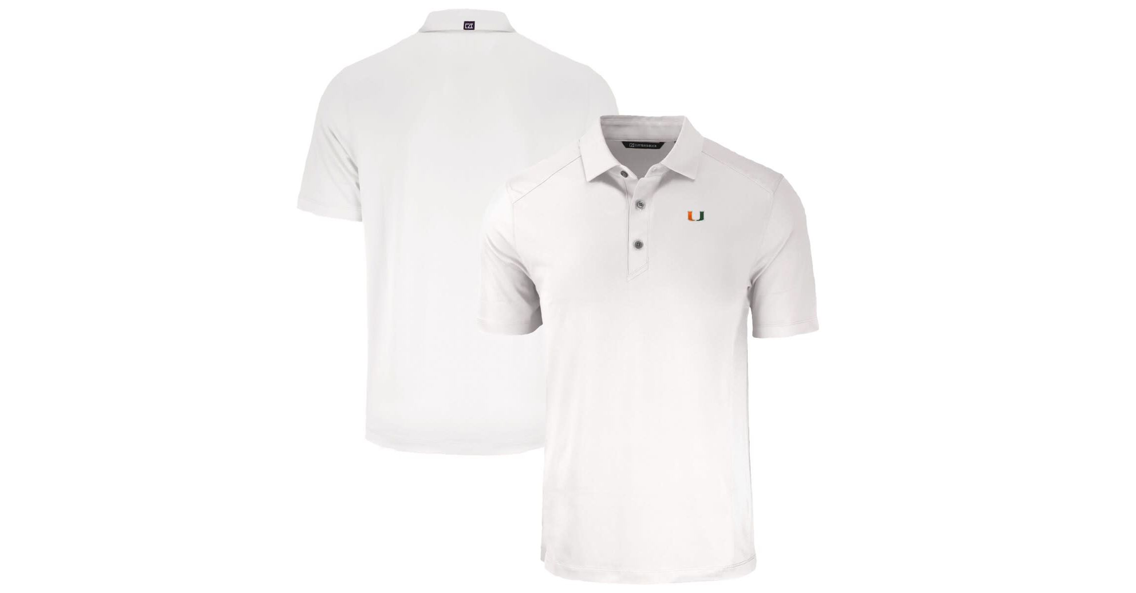 Miami (FL) Hurricanes NCAA Miami Hurricanes Forge Eco Stretch Recycled Polo