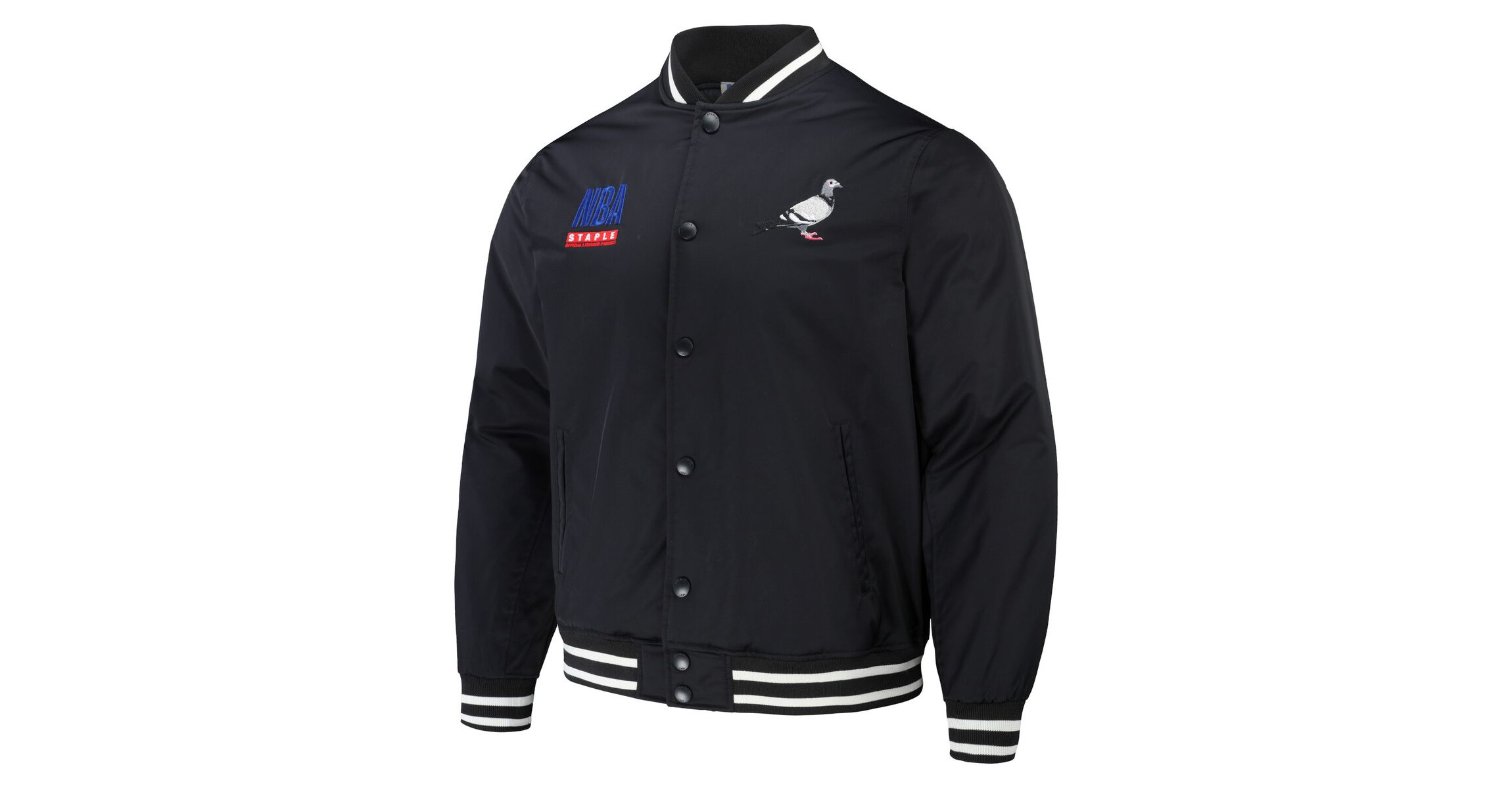 Multi-Team NBA NBA x All Teams Pennant Woven Full-Snap Jacket