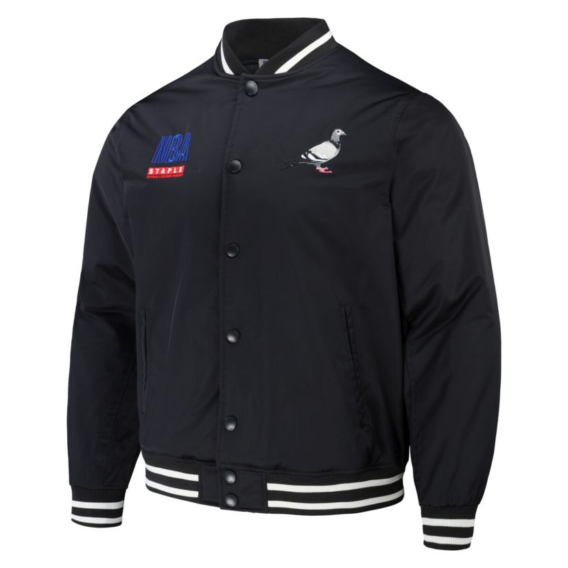 Multi-Team NBA NBA x All Teams Pennant Woven Full-Snap Jacket