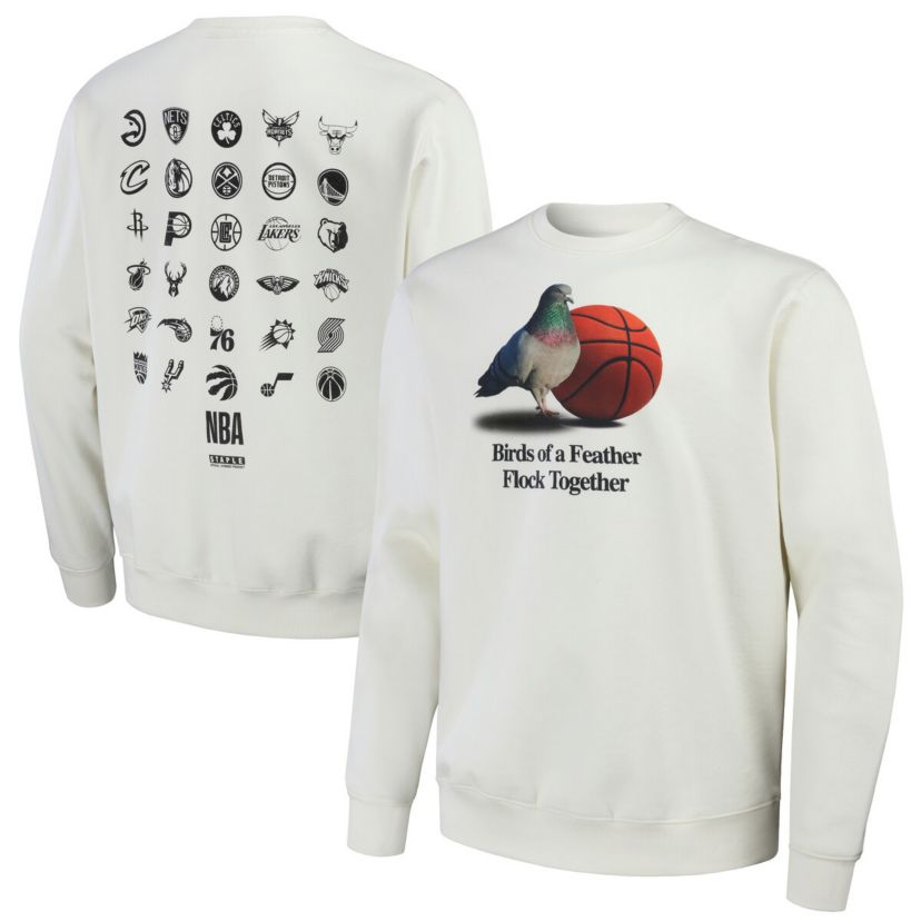 Multi-Team NBA NBA x All Teams Birds of a Feather Crew Sweatshirt