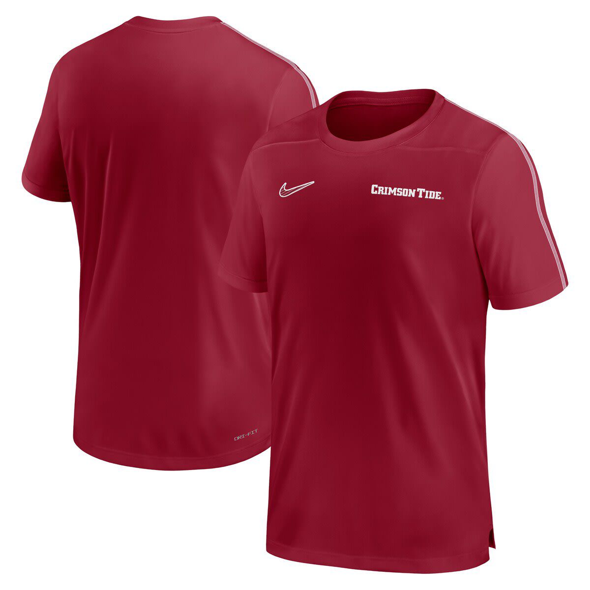 Alabama Crimson Tide NCAA Nike Alabama Tide 2024 Sideline Coach Performance Top