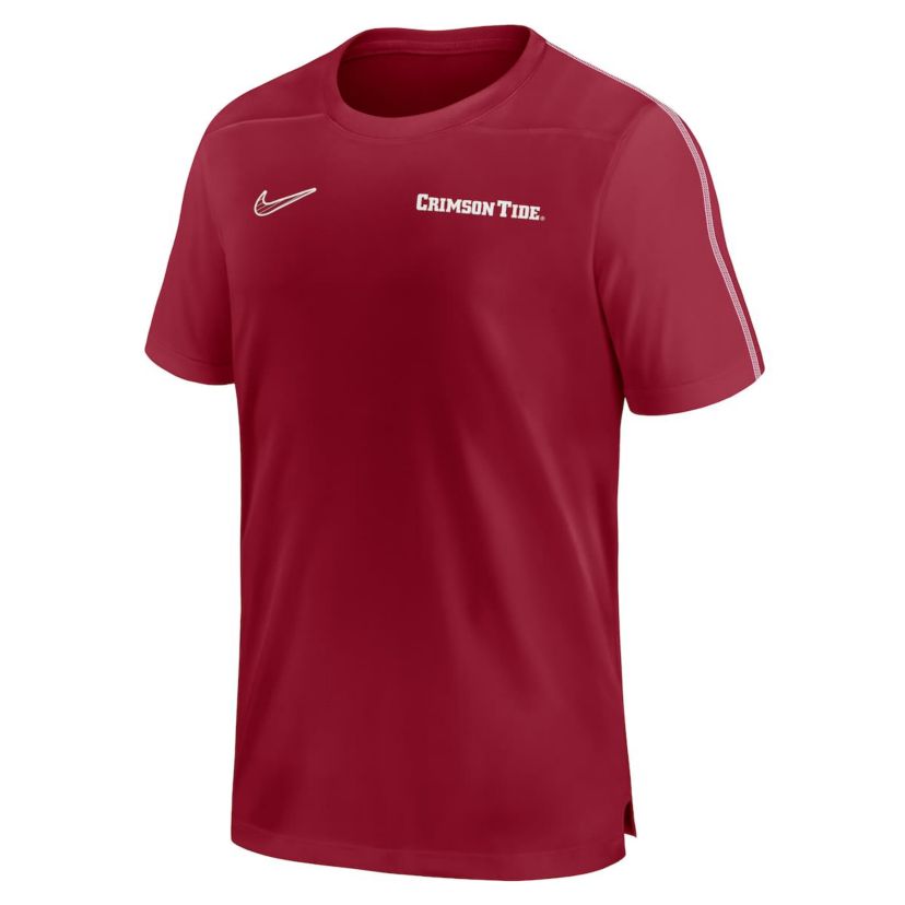 Alabama Crimson Tide NCAA Nike Alabama Tide 2024 Sideline Coach Performance Top