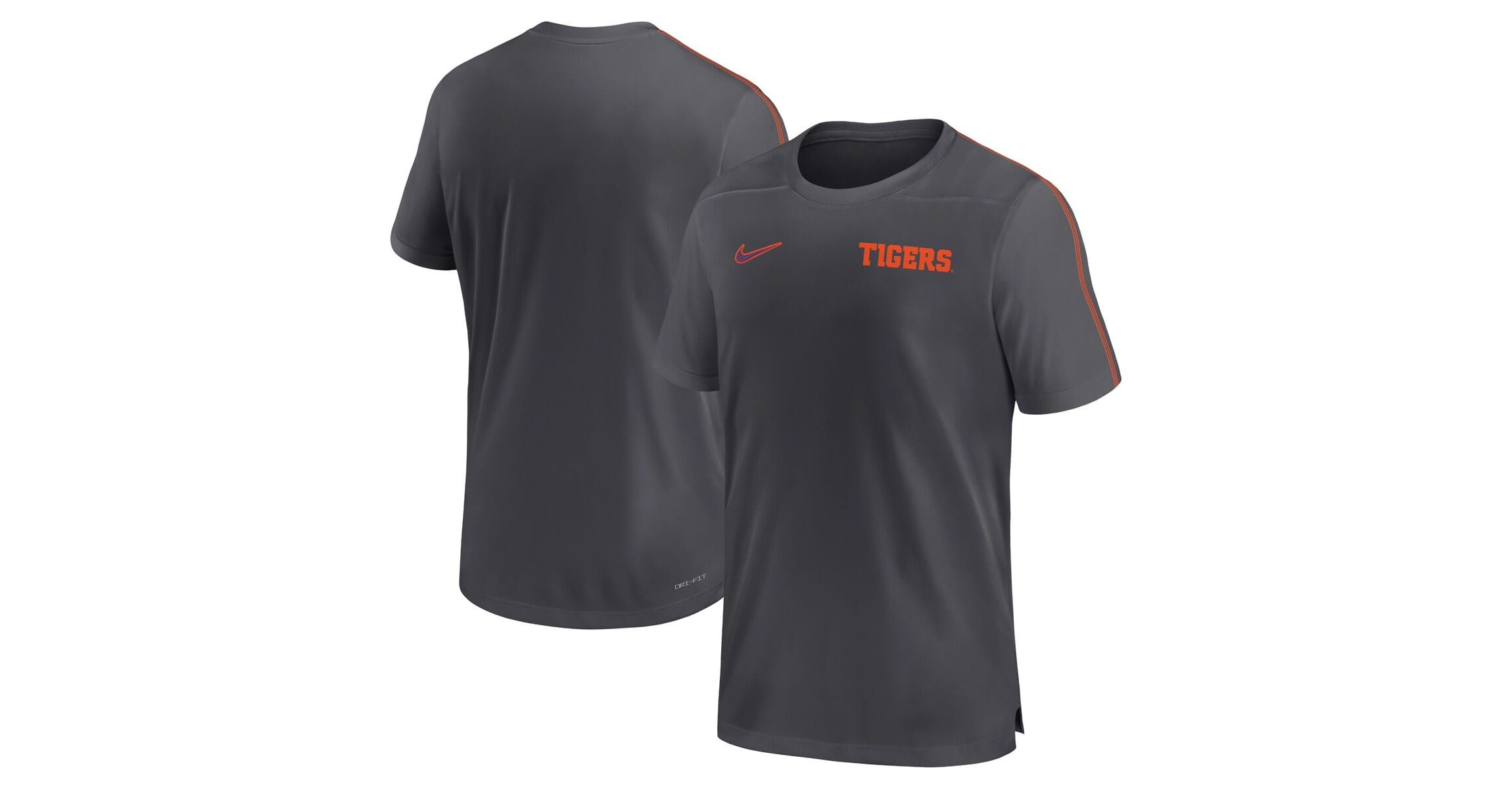 NCAA Nike Clemson Tigers 2024 Sideline Coach Performance Top