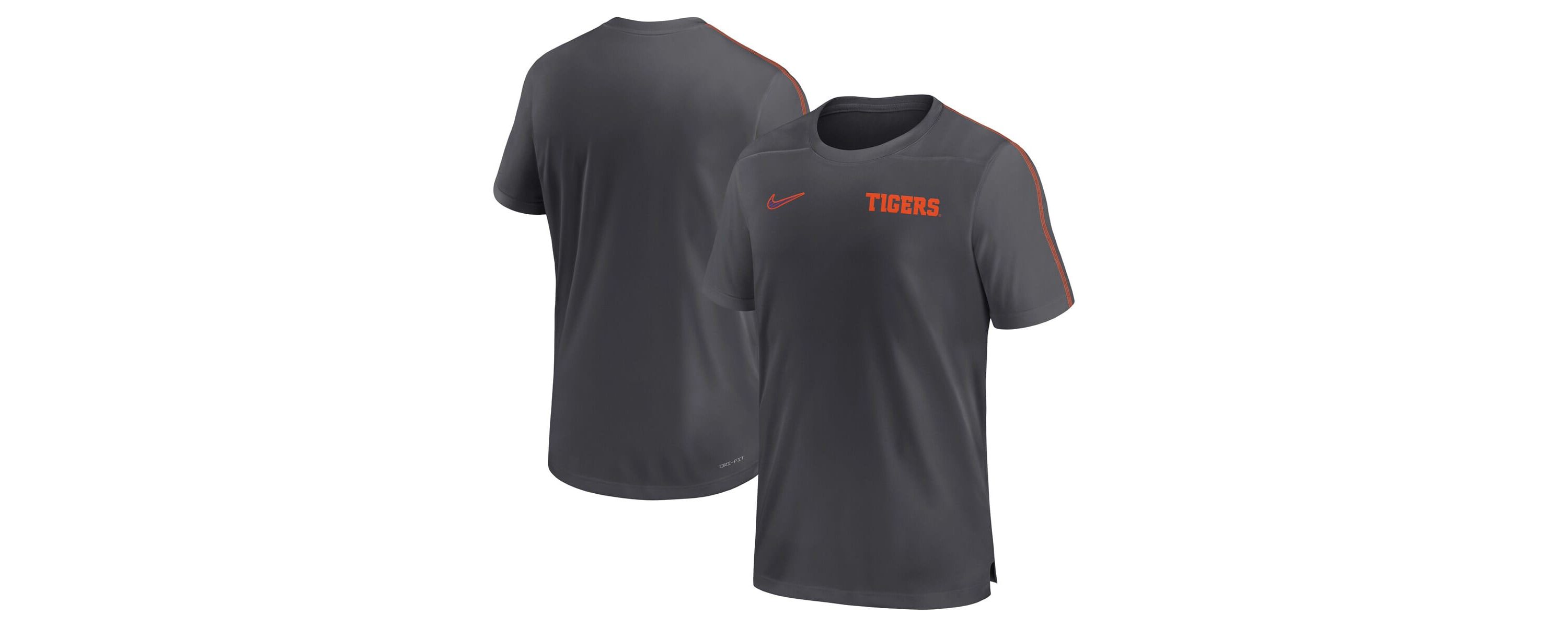 NCAA Nike Clemson Tigers 2024 Sideline Coach Performance Top