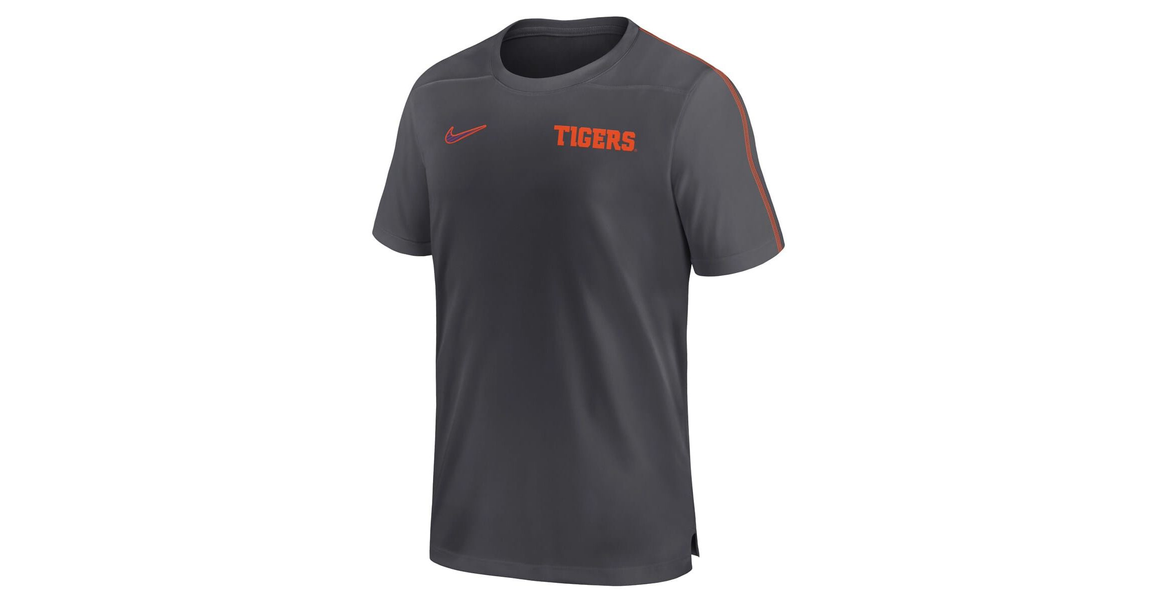 NCAA Nike Clemson Tigers 2024 Sideline Coach Performance Top