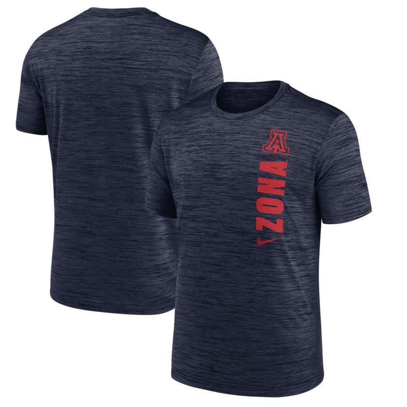 NCAA Nike Arizona Wildcats 2024 Sideline Velocity Dri-FIT T-Shirt
