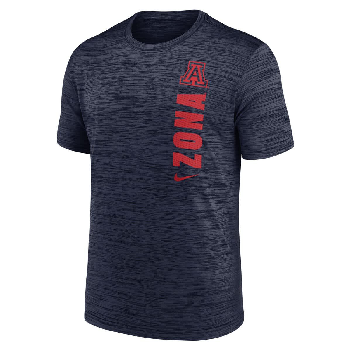 NCAA Nike Arizona Wildcats 2024 Sideline Velocity Dri-FIT T-Shirt