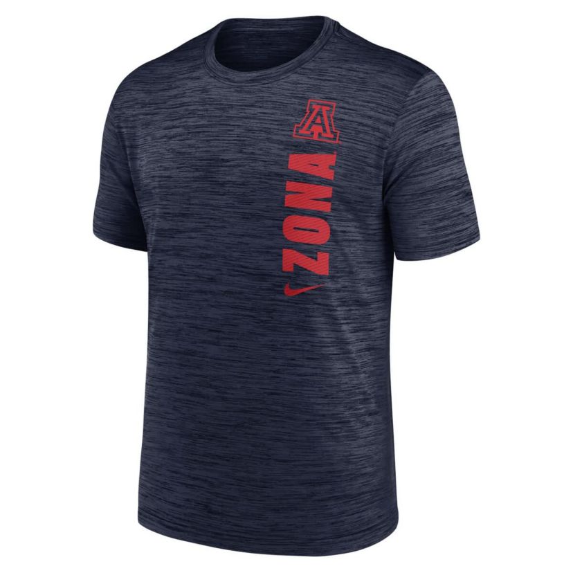 NCAA Nike Arizona Wildcats 2024 Sideline Velocity Dri-FIT T-Shirt