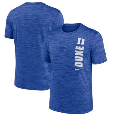 Men's Duke Blue Devils NCAA Nike Duke Devils 2024 Sideline Velocity Dri-FIT T-Shirt, 2XL