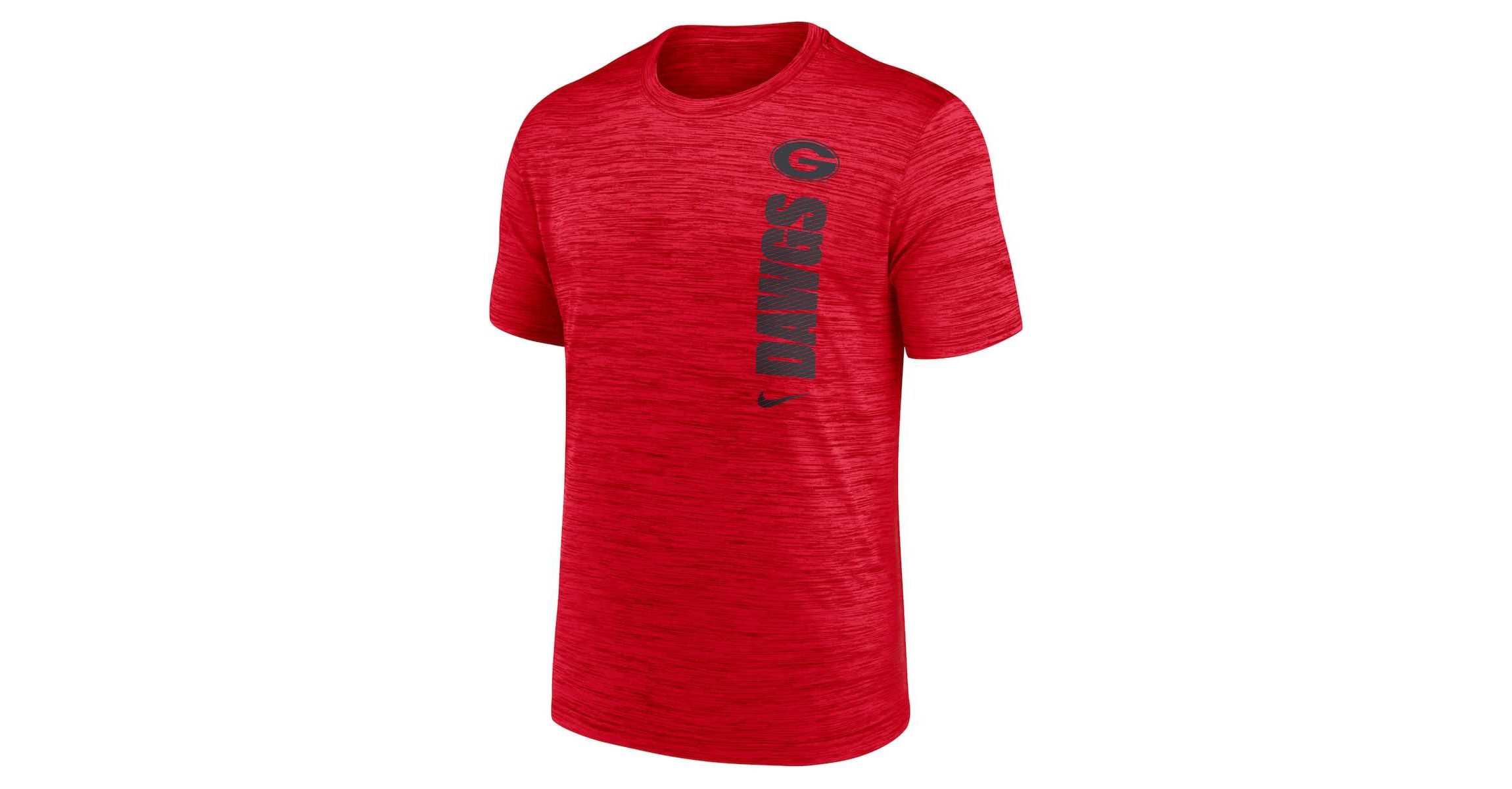 NCAA Nike Georgia Bulldogs 2024 Sideline Velocity Dri-FIT T-Shirt