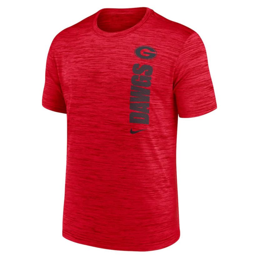 NCAA Nike Georgia Bulldogs 2024 Sideline Velocity Dri-FIT T-Shirt