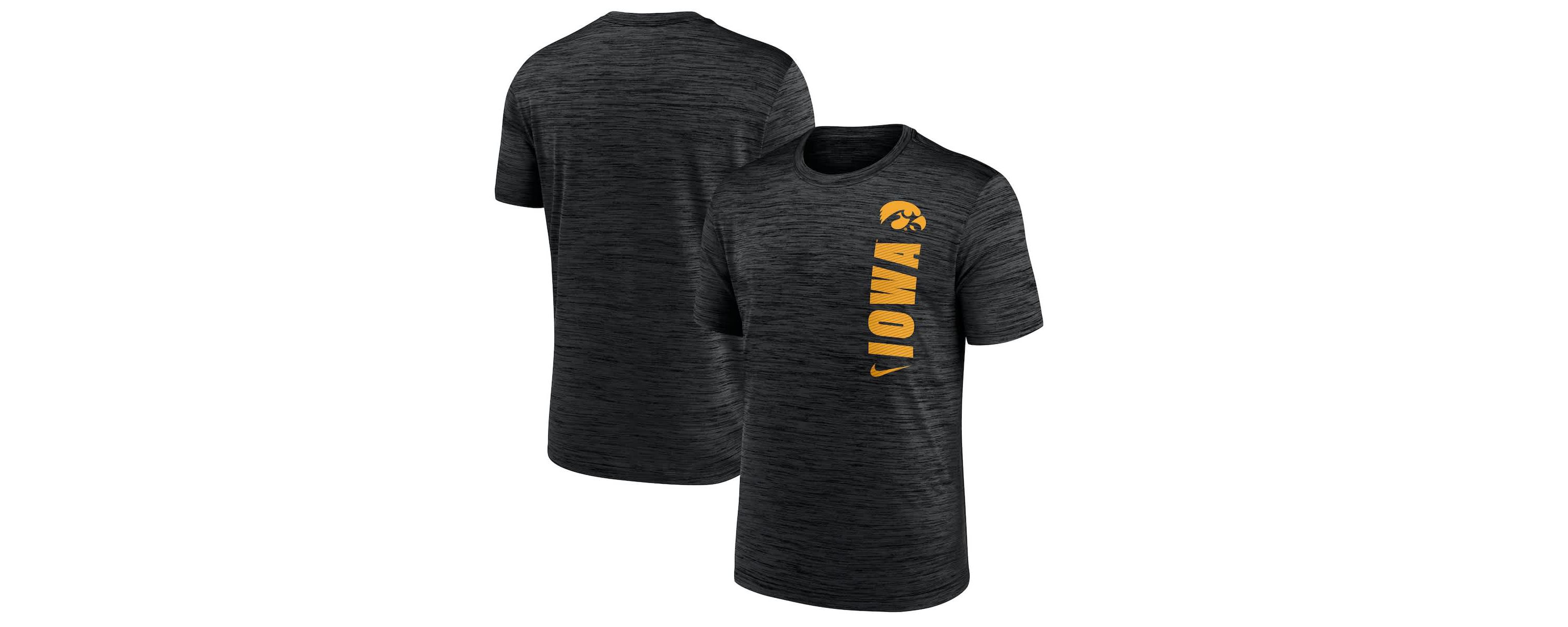 NCAA Nike Iowa Hawkeyes 2024 Sideline Velocity Dri-FIT T-Shirt
