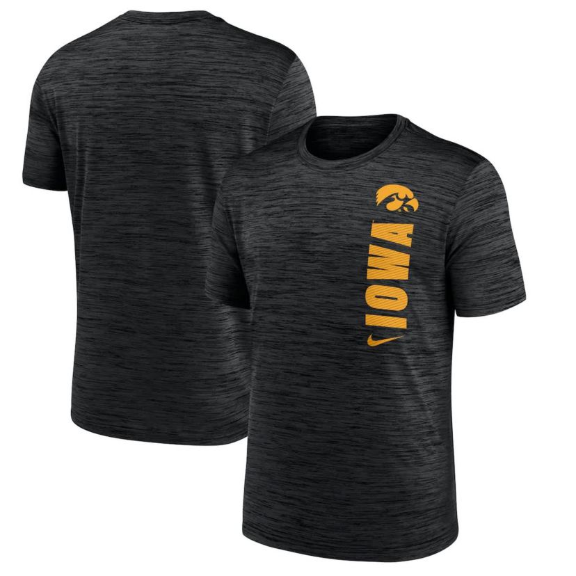 NCAA Nike Iowa Hawkeyes 2024 Sideline Velocity Dri-FIT T-Shirt