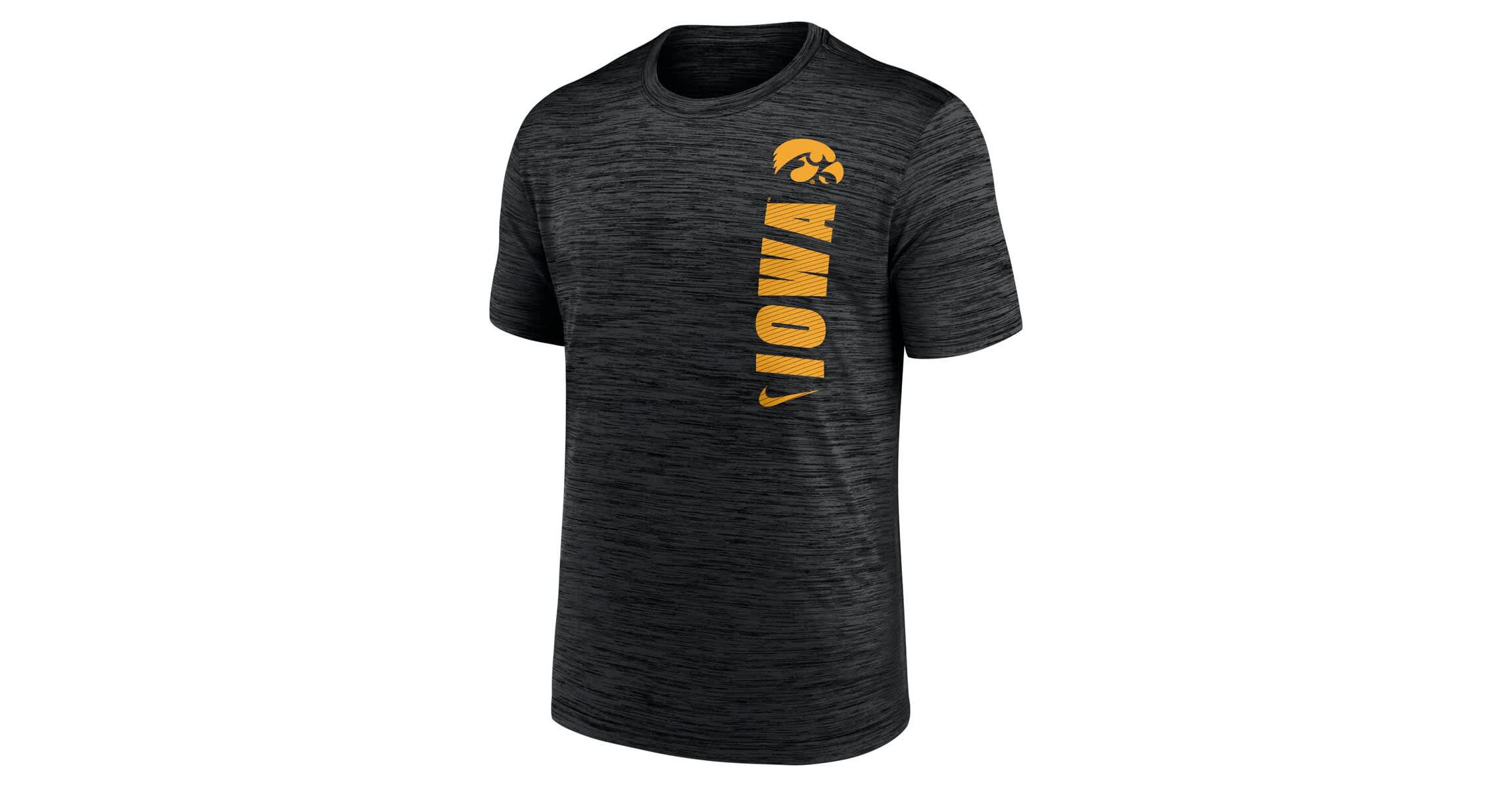 NCAA Nike Iowa Hawkeyes 2024 Sideline Velocity Dri-FIT T-Shirt