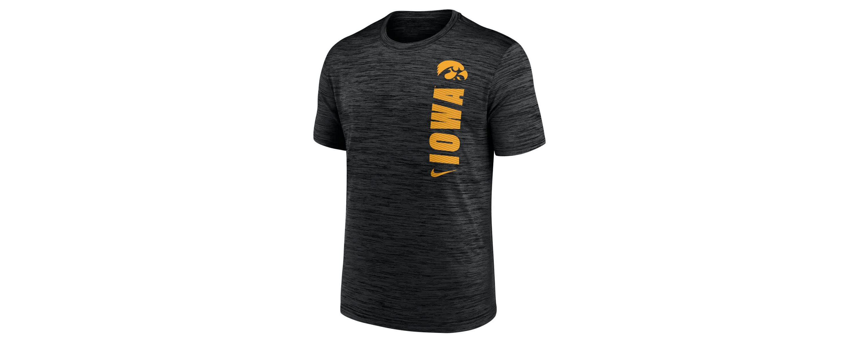 NCAA Nike Iowa Hawkeyes 2024 Sideline Velocity Dri-FIT T-Shirt