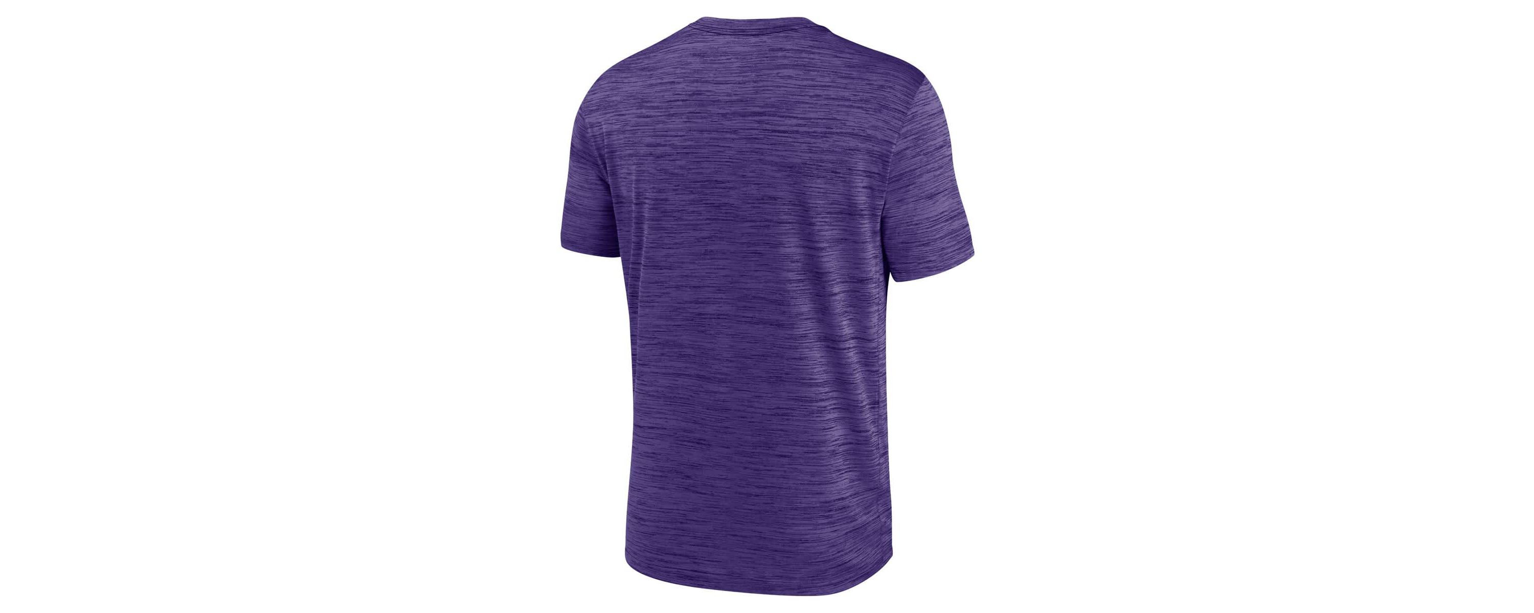 NCAA Nike LSU Tigers 2024 Sideline Velocity Dri-FIT T-Shirt