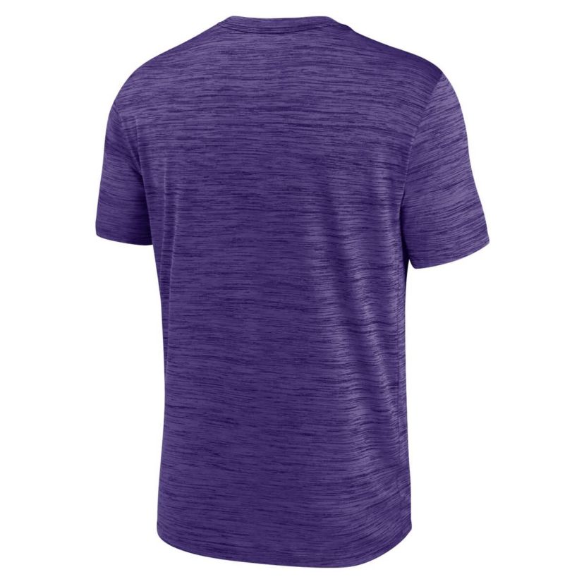 NCAA Nike LSU Tigers 2024 Sideline Velocity Dri-FIT T-Shirt