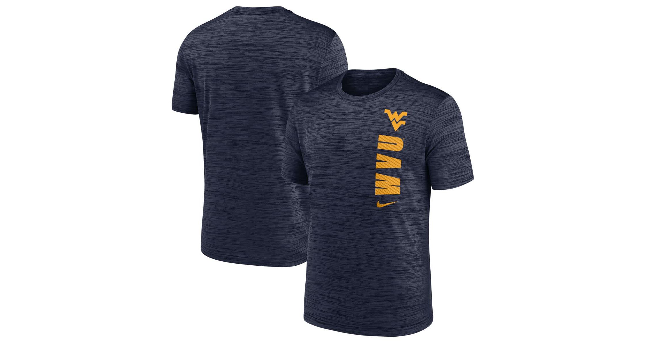 NCAA Nike West Virginia Mountaineers 2024 Sideline Velocity Dri-FIT T-Shirt