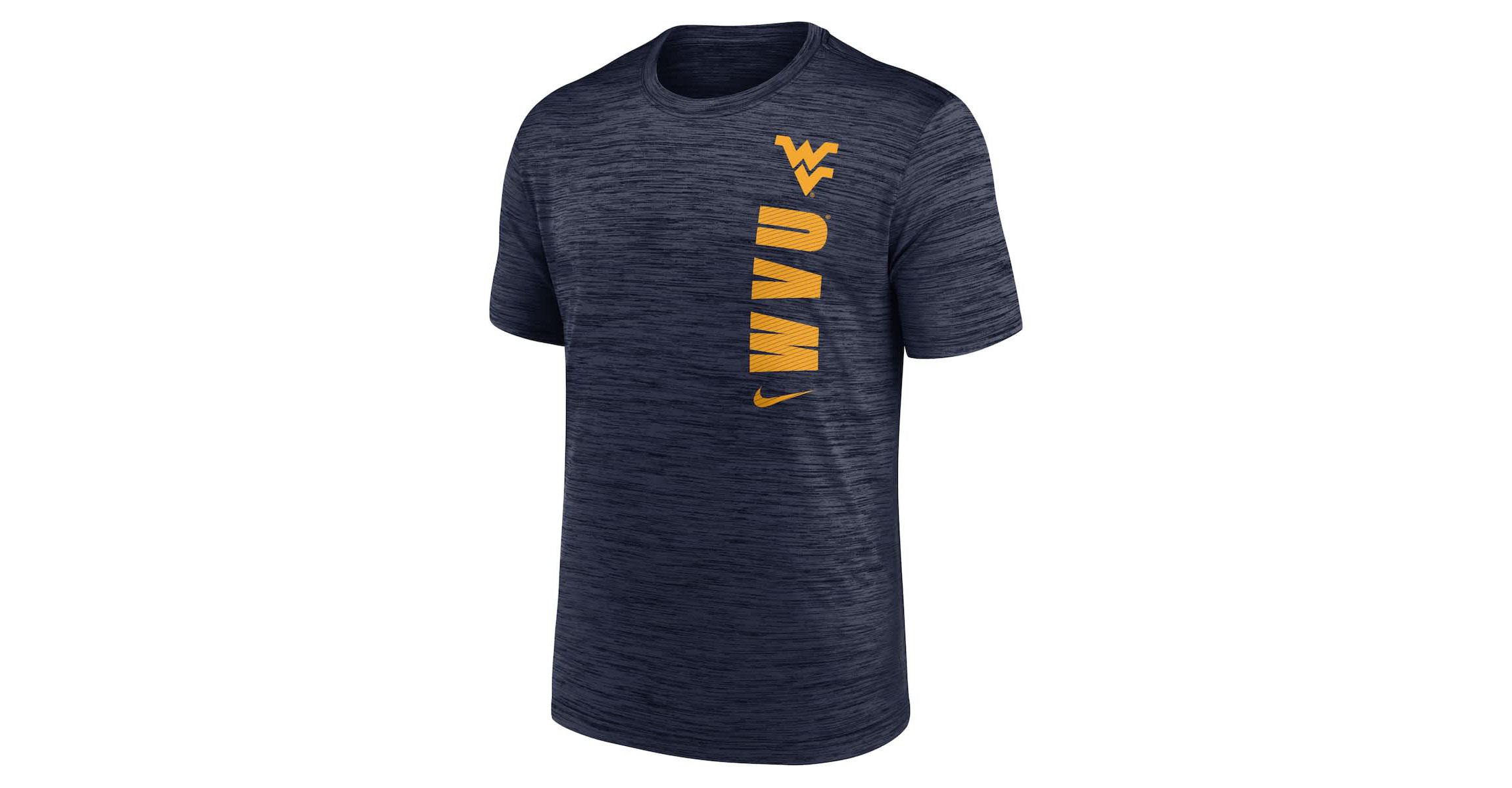 NCAA Nike West Virginia Mountaineers 2024 Sideline Velocity Dri-FIT T-Shirt