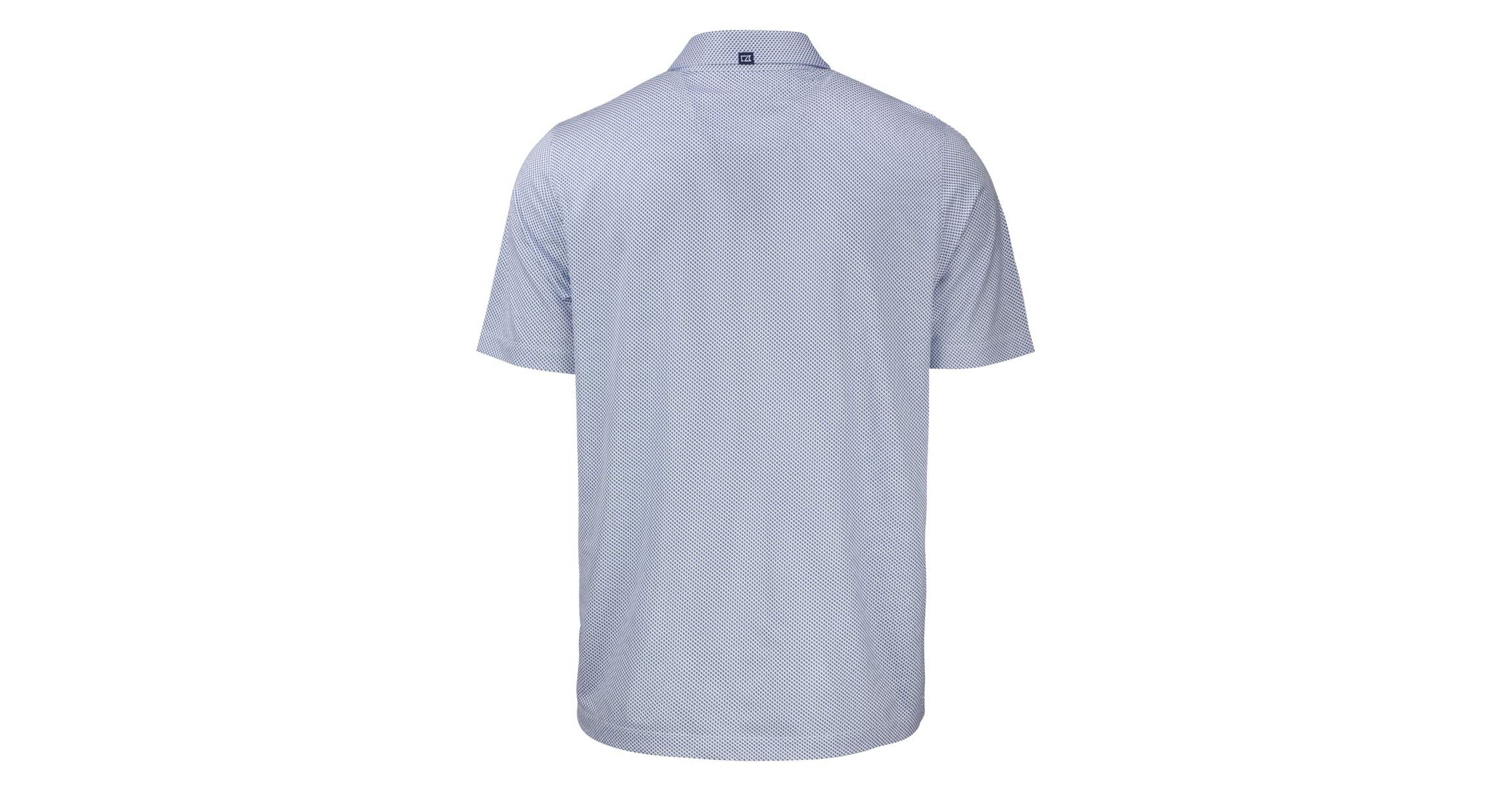 NCAA Tulsa Golden Hurricane Pike Eco Symmetry Print Stretch Recycled Polo