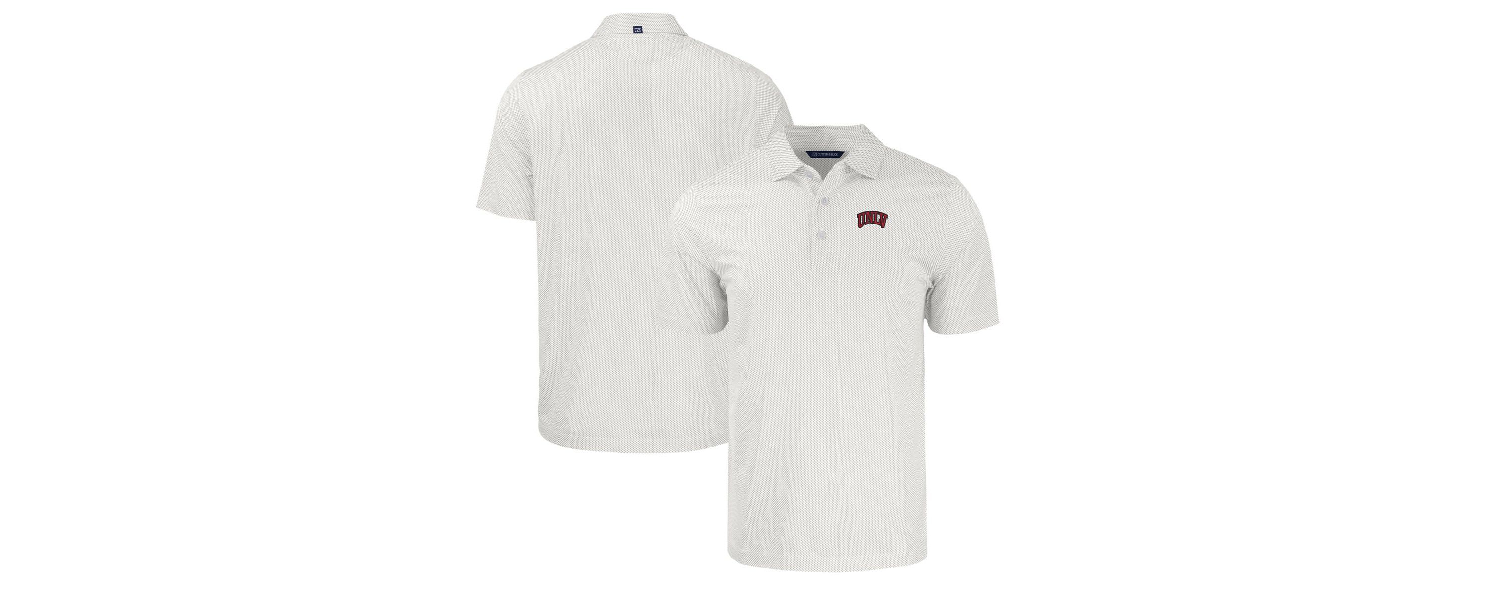 NCAA UNLV Rebels Pike Eco Symmetry Print Stretch Recycled Polo