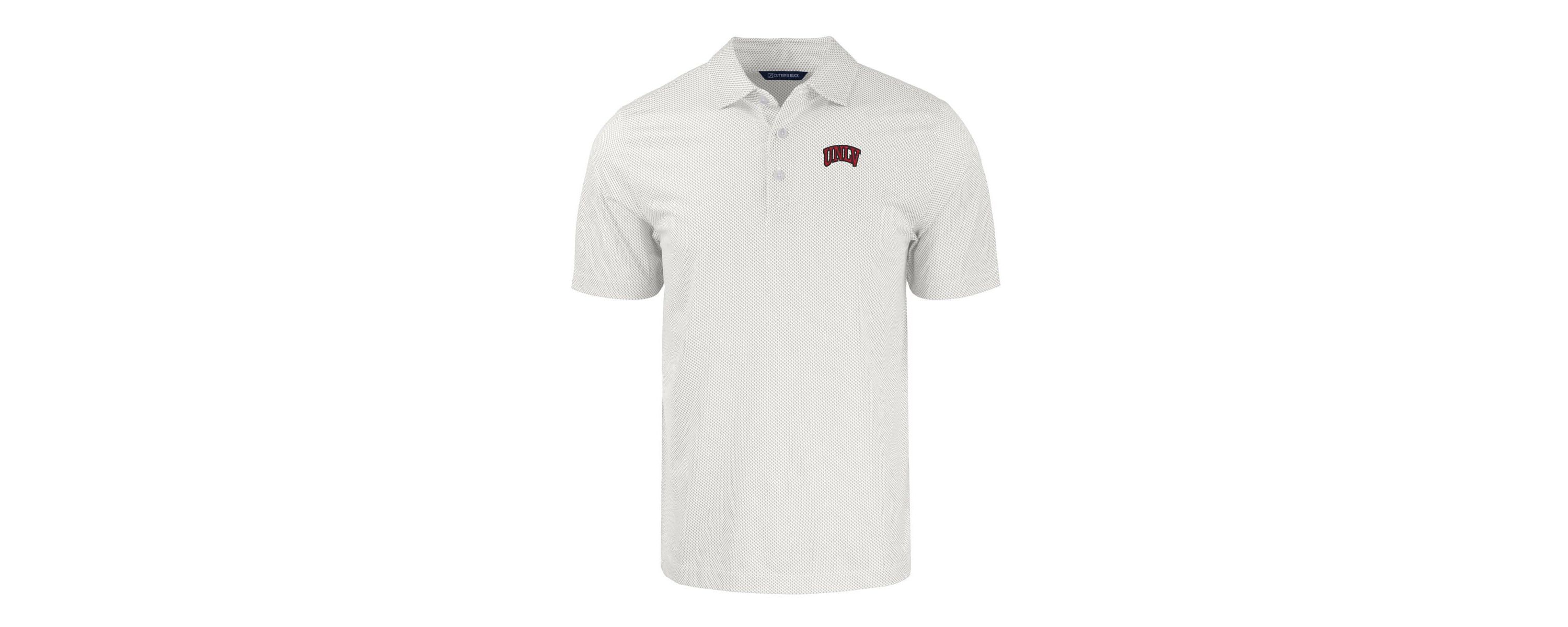NCAA UNLV Rebels Pike Eco Symmetry Print Stretch Recycled Polo