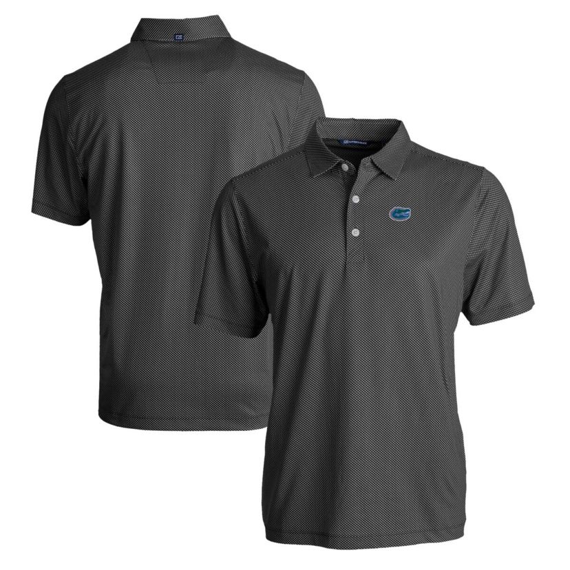 NCAA Florida Gators Pike Eco Symmetry Print Stretch Recycled Polo