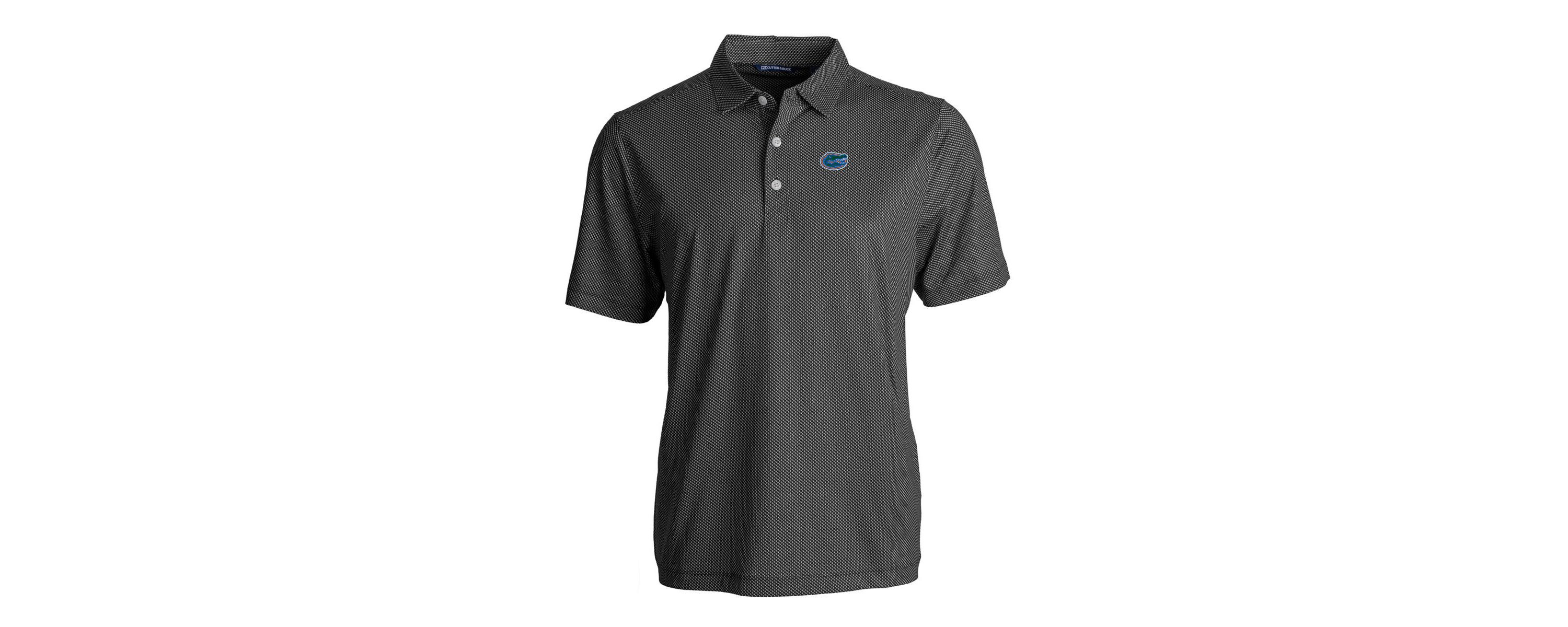 NCAA Florida Gators Pike Eco Symmetry Print Stretch Recycled Polo