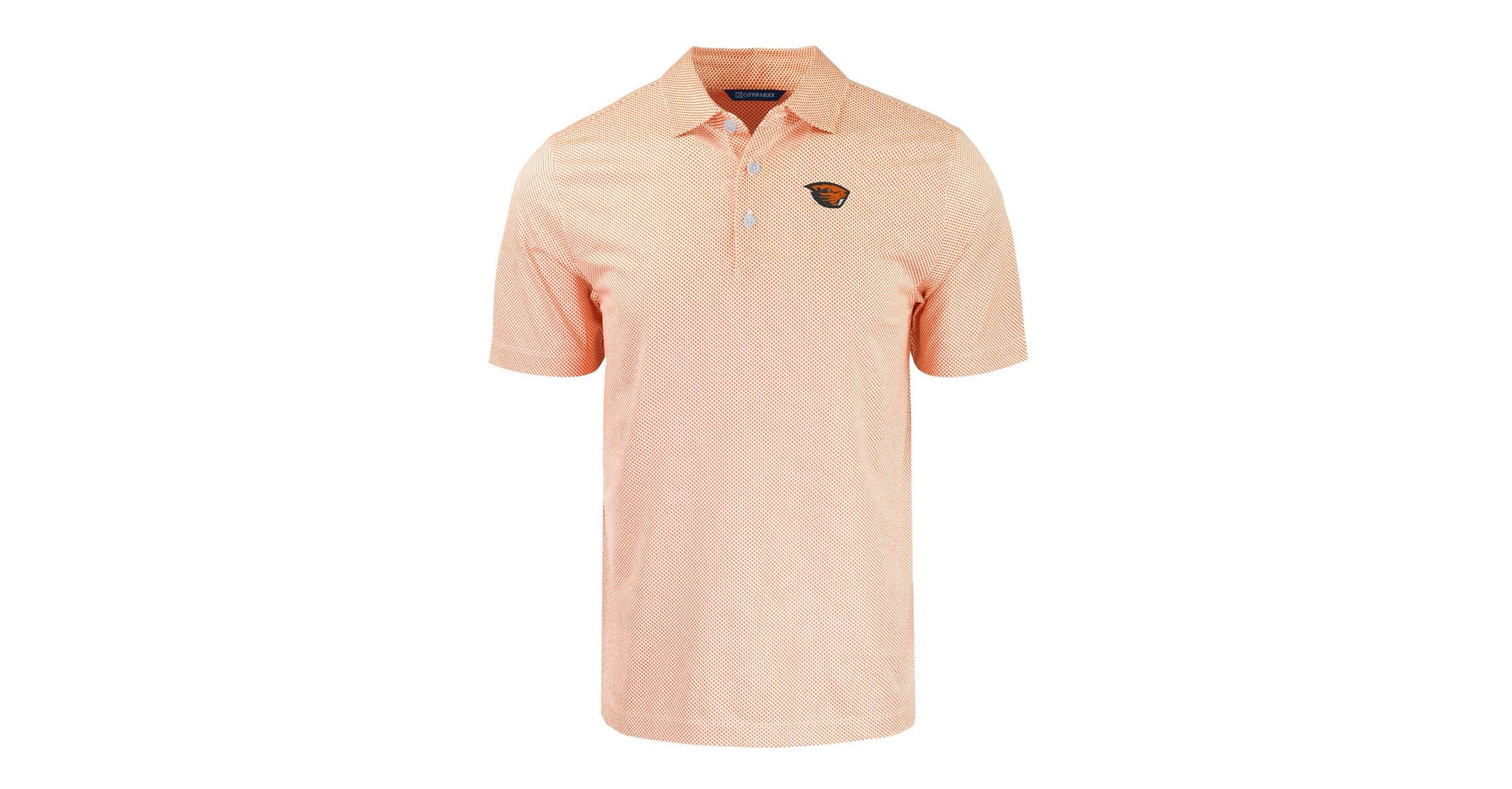 NCAA Oregon State Beavers Pike Eco Symmetry Print Stretch Recycled Polo