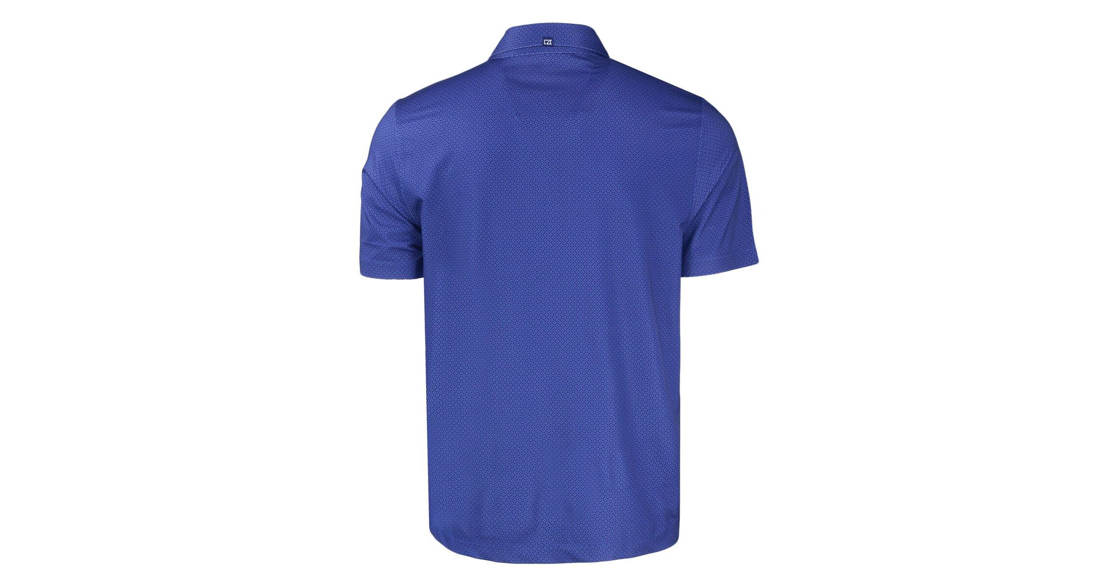 NCAA Air Force Falcons Pike Eco Tonal Geo Print Stretch Recycled Polo