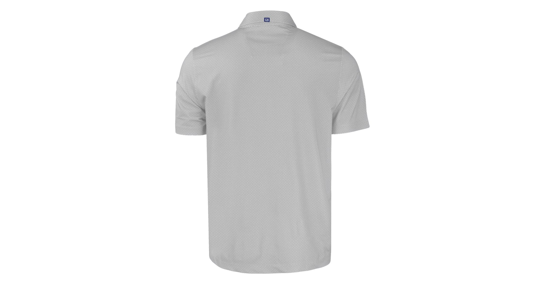 Navy Midshipmen NCAA Midshipmen Pike Eco Tonal Geo Print Stretch Recycled Polo