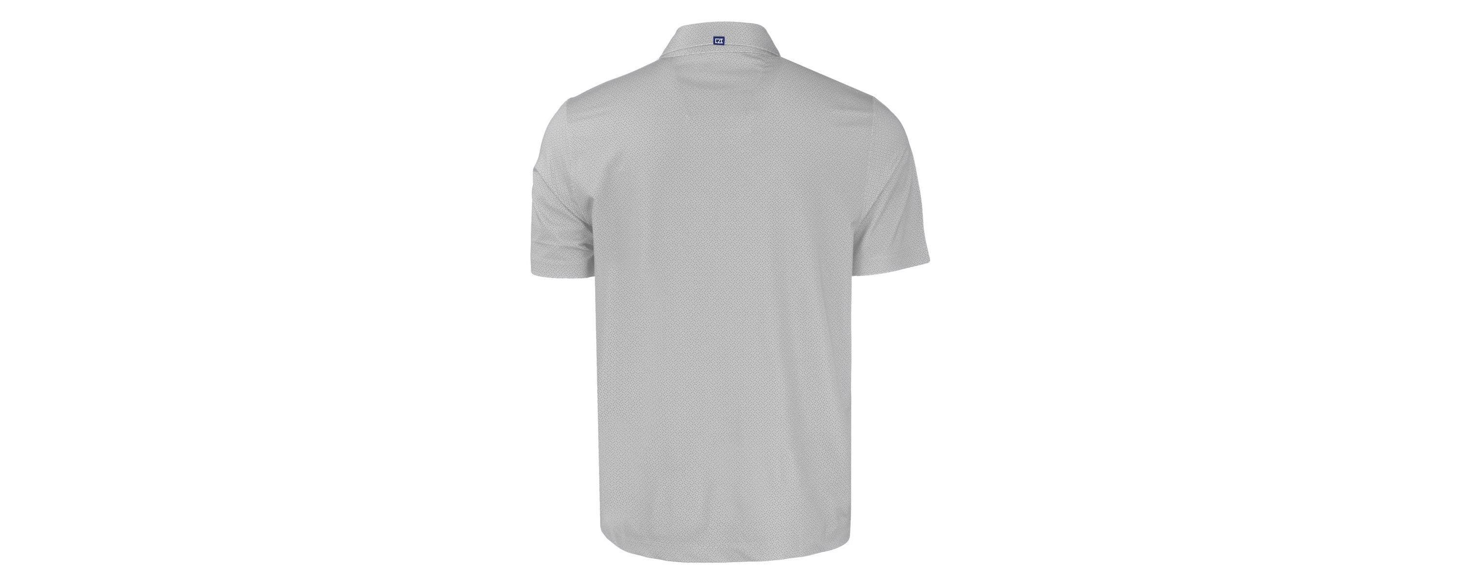 Navy Midshipmen NCAA Midshipmen Pike Eco Tonal Geo Print Stretch Recycled Polo