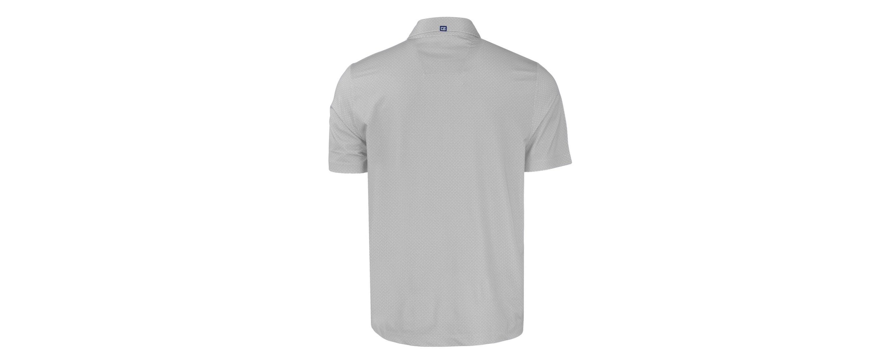 NCAA Northern Arizona Lumberjacks Pike Eco Tonal Geo Print Stretch Recycled Polo