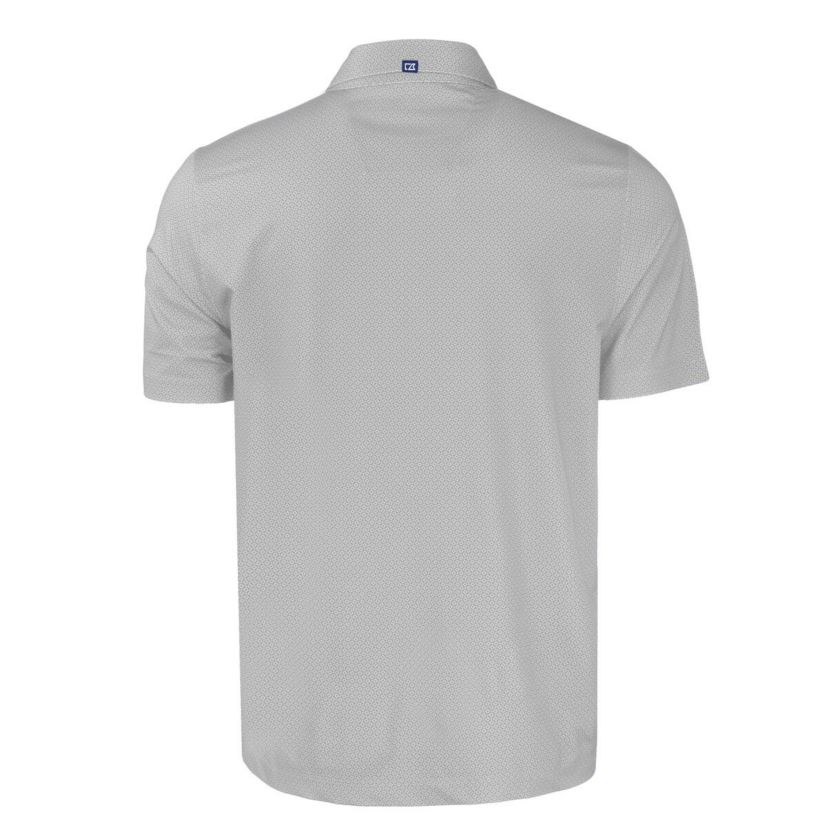 NCAA Northern Arizona Lumberjacks Pike Eco Tonal Geo Print Stretch Recycled Polo