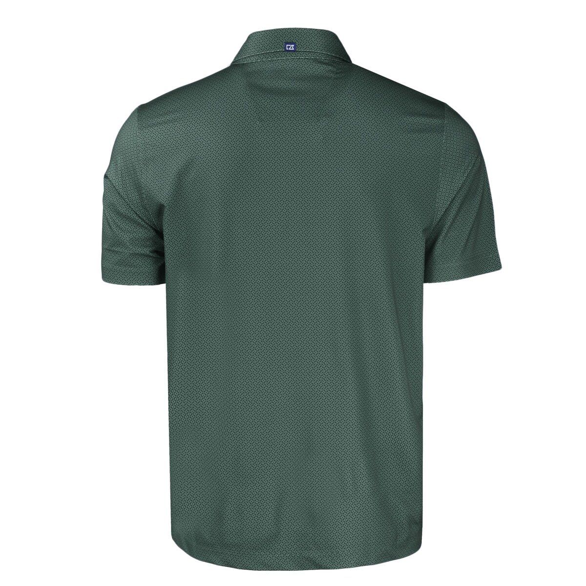 NCAA Notre Dame Fighting Irish Pike Eco Tonal Geo Print Stretch Recycled Polo