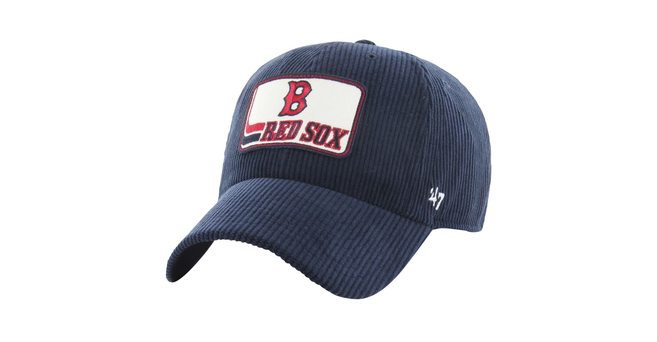 Boston Red Sox MLB Boston Sox Wax Pack Collection Corduroy Clean Up Adjustable Hat