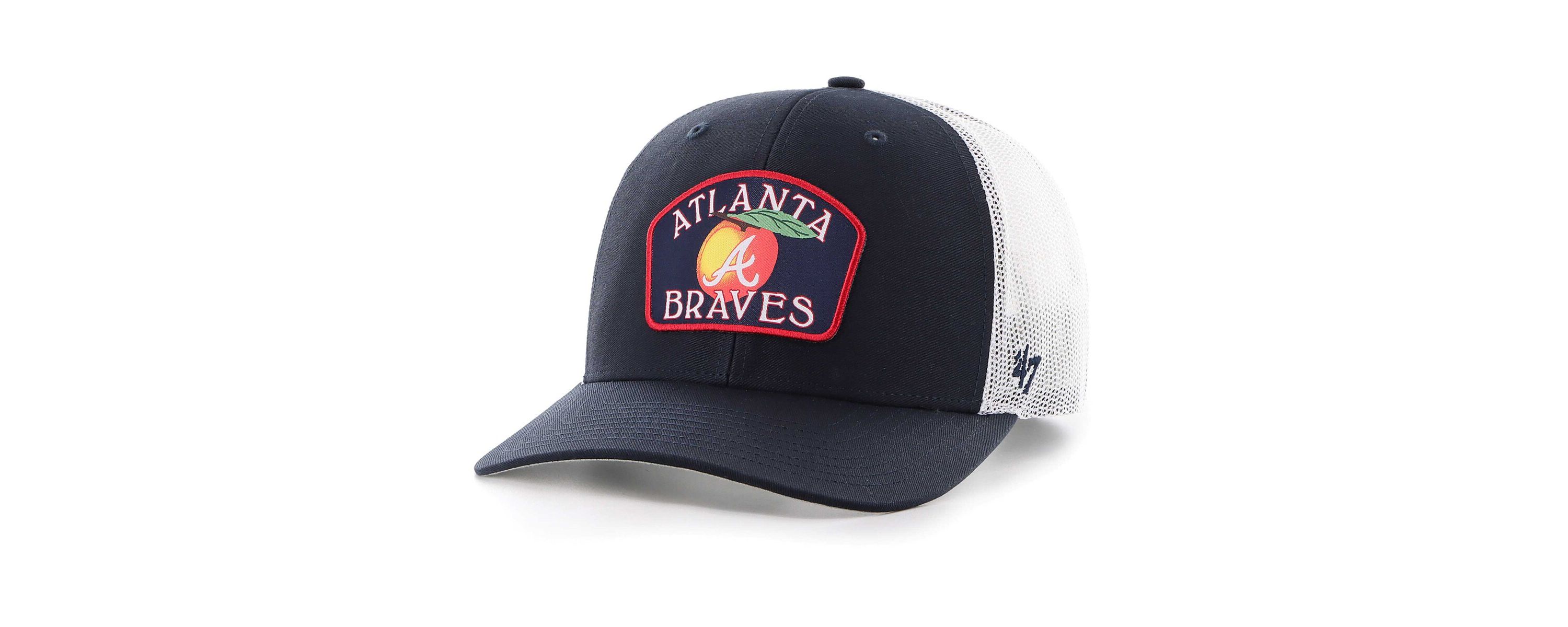 MLB Atlanta Braves Retro Region Patch Trucker Adjustable Hat