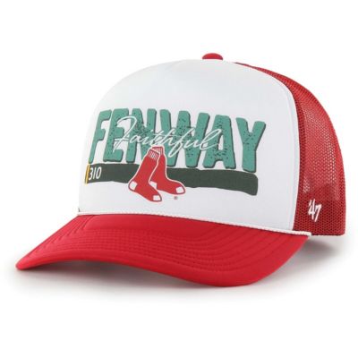 '47 Men's Boston Red Sox MLB Boston Sox Retro Region Foam Trucker Adjustable Hat