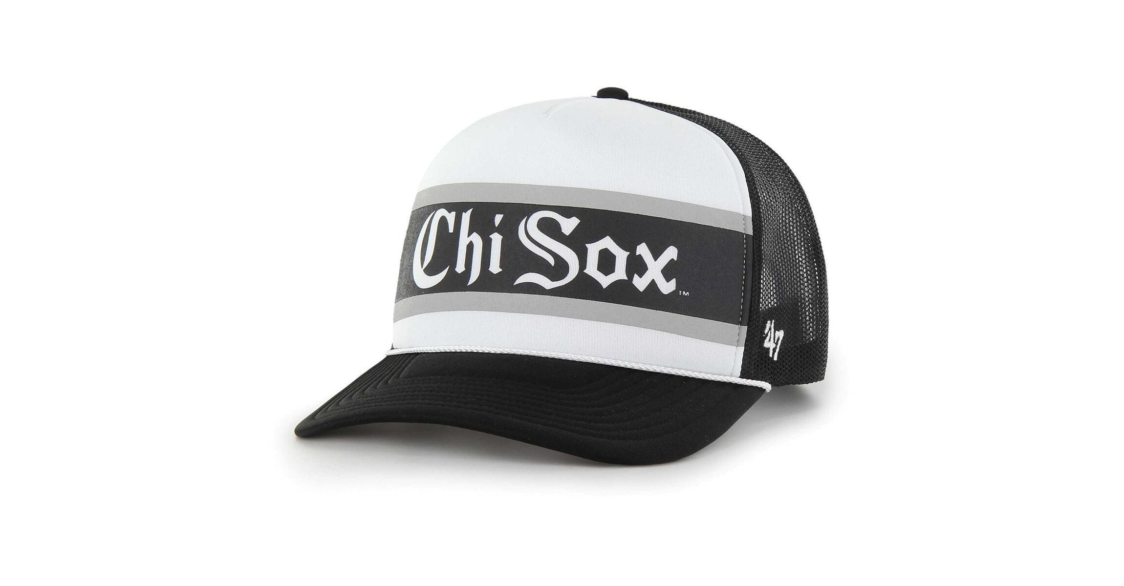 Chicago White Sox MLB Chicago Sox Retro Region Foam Trucker Adjustable Hat