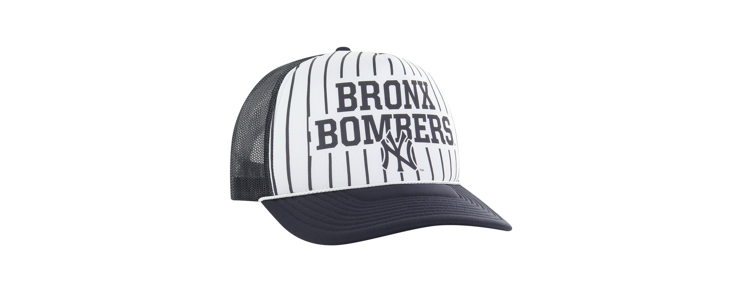 MLB New York Yankees Retro Region Foam Trucker Adjustable Hat